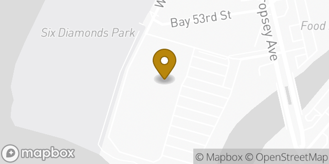 Map showing the location of The Home Depot in Brooklyn, NY 11214