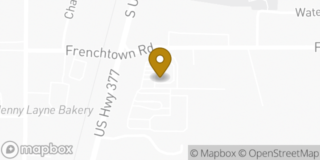 Map showing the location of Amazon Locker - Zin in Argyle, TX 76226