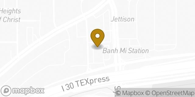 Map showing the location of Amazon Locker - Jolla in Dallas, TX 75208