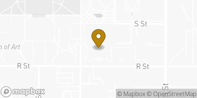 Map showing the location of Starbucks in Lincoln, NE 68502