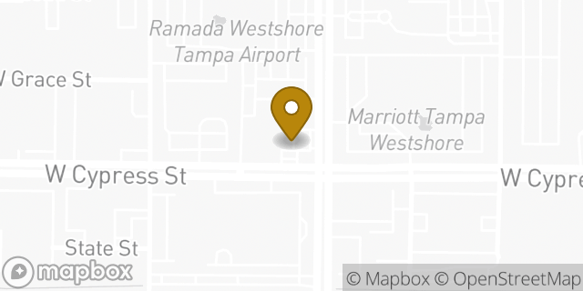 Map showing the location of Subway in Tampa, FL 33607