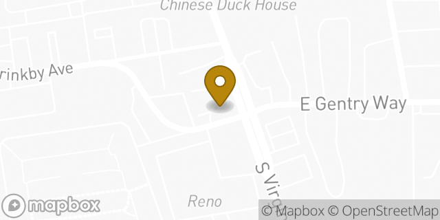 Map showing the location of 7-Eleven in Reno, NV 89502