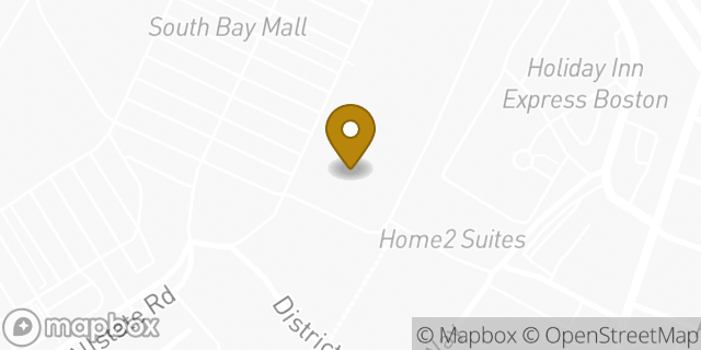 Map showing the location of T.J. Maxx in Dorchester, MA 02125