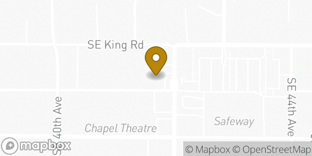Map showing the location of ATM 7ELEVEN-FCTI in Milwaukie, OR