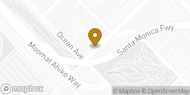 Map showing the location of Subway in Santa Monica, CA 90401