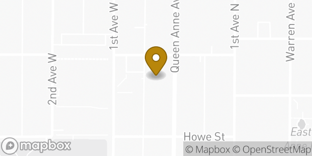 Map showing the location of ATM CVS in Seattle, WA