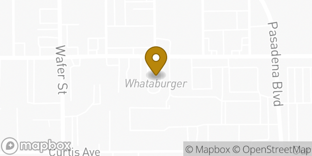Map showing the location of Southmore & Witter in Pasadena, TX 77502