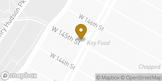 Map showing the location of McDonald's in New York, NY 10031