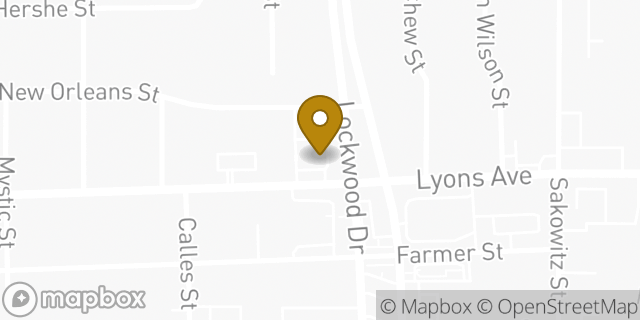 Map showing the location of Chase Bank in Houston, TX 77020