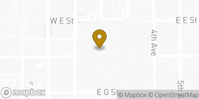 Map showing the location of Sunglass Hut in San Diego, CA 92101