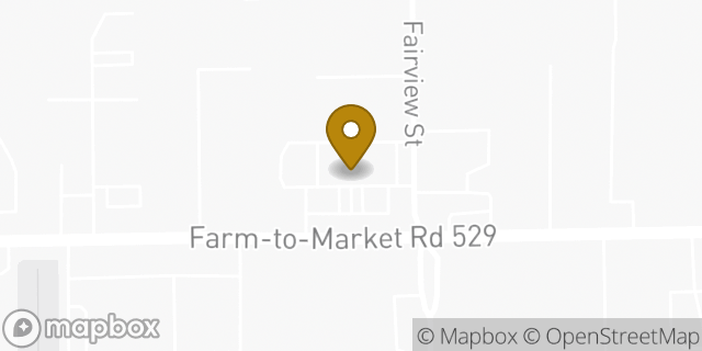 Map showing the location of Amazon Locker - Javelina in Houston, TX 77041