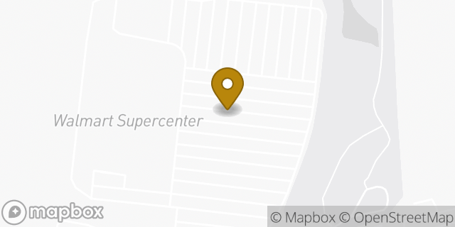 Map showing the location of Walmart Supercenter in Nashville, TN 37209