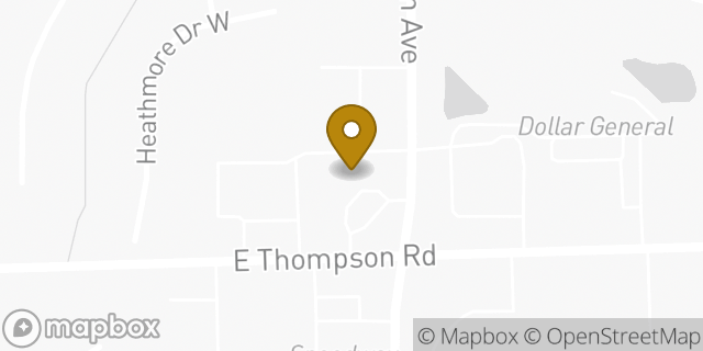 Map showing the location of Amazon Locker - Beatnik in Indianapolis, IN 46237