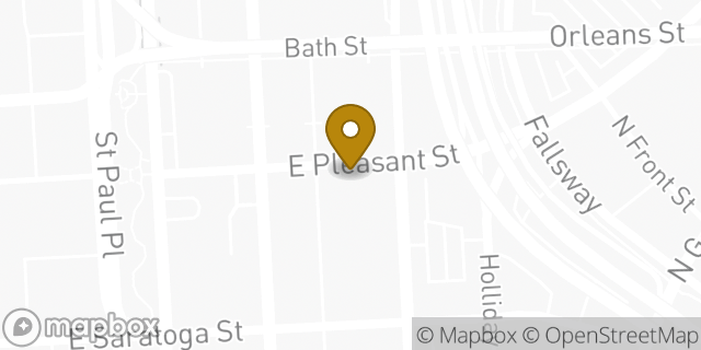 Map showing the location of CubeSmart Self Storage in Baltimore, MD 21202