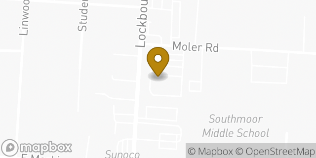 Map showing the location of Chase Bank in Columbus, OH 43207