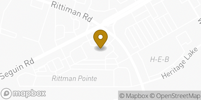 Map showing the location of Amazon Locker - Zevi in San Antonio, TX 78244