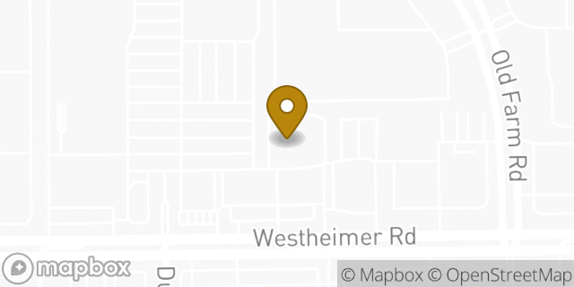 Map showing the location of CubeSmart Self Storage in Houston, TX 77063