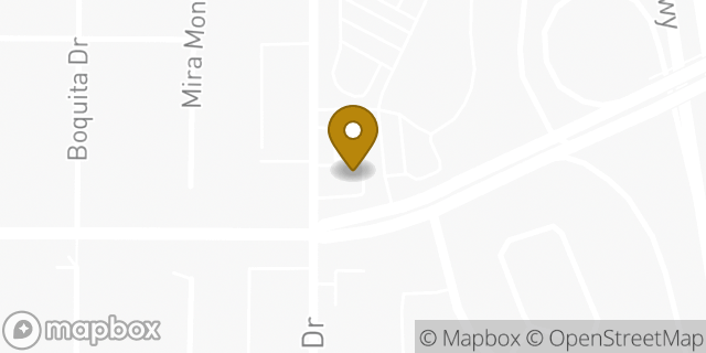 Map showing the location of Amazon Locker - Workbench in Del Mar, CA 92014