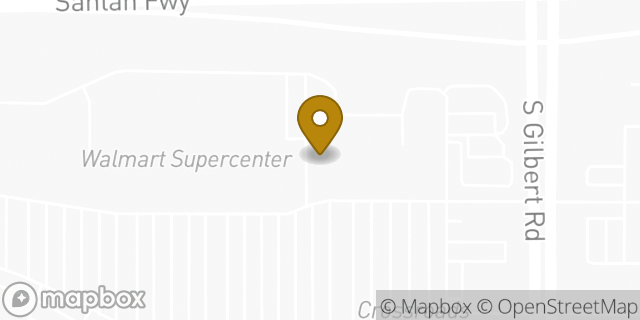 Map showing the location of Amazon Locker - Hajar in Chandler, AZ 85286