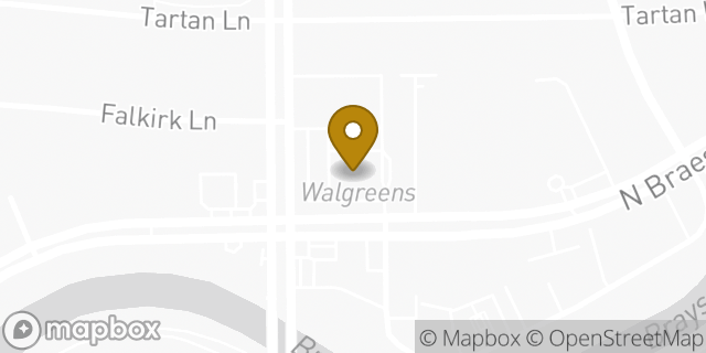Map showing the location of ATM Walgreens in Houston, TX 77025