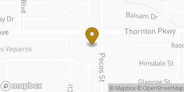 Map showing the location of ATM 7ELEVEN-FCTI in Federal Heights, CO