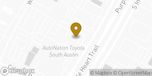 Map showing the location of Texas Roadhouse in Austin, TX 78745