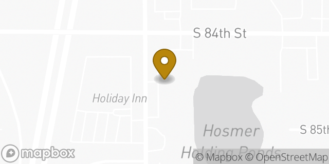 Map showing the location of Subway in Tacoma, WA 98444