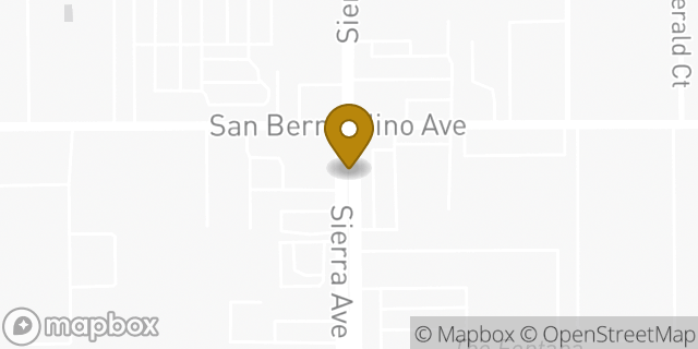 Map showing the location of Fontana - Sierra Avenue HLE in Fontana, CA 92335