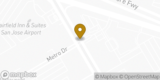 Map showing the location of San Jose - Ridder Park Drive HLE in San Jose, CA 95131
