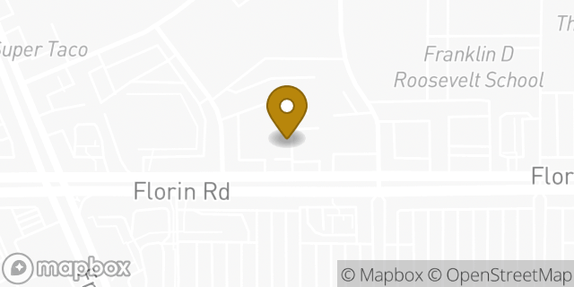 Map showing the location of Subway in Sacramento, CA 95823