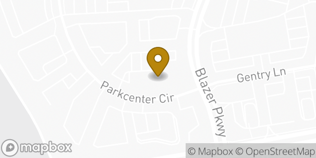 Map showing the location of Panera Bread in Dublin, OH 43017