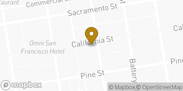 Map showing the location of Amazon Locker - Gum in San Francisco, CA 94104