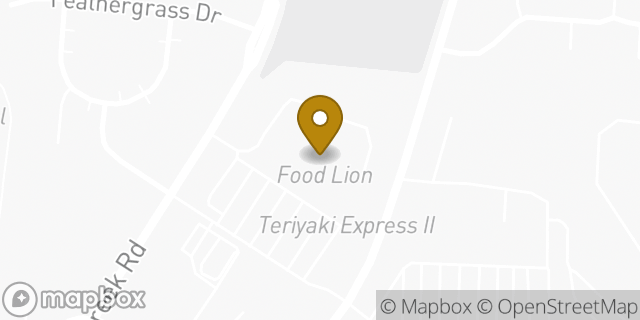Map showing the location of Food Lion in Charlotte, NC 28269