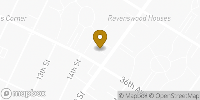 Map showing the location of Amazon Locker - Shatzy in Long Island City, NY 11106