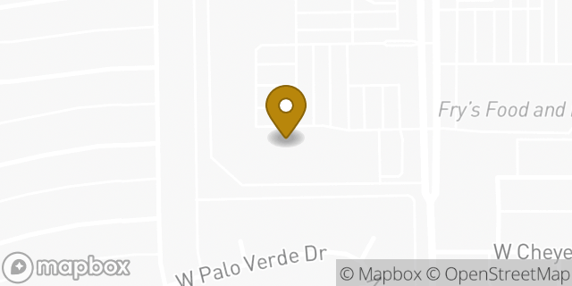 Map showing the location of Planet Fitness in Chandler, AZ 85224
