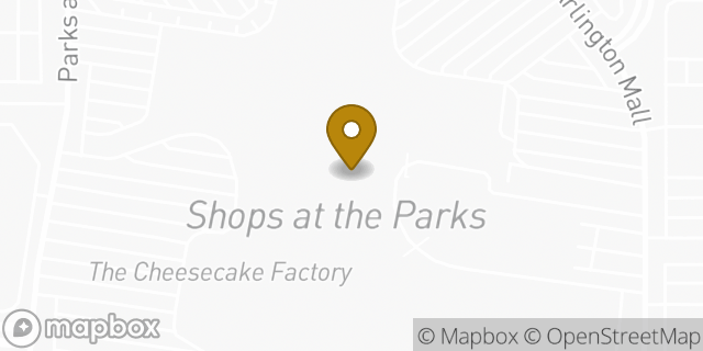Map showing the location of Starbucks in Arlington, TX 76015