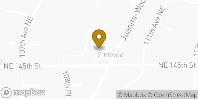 Map showing the location of Amazon Locker - Line in Bothell, WA 98011