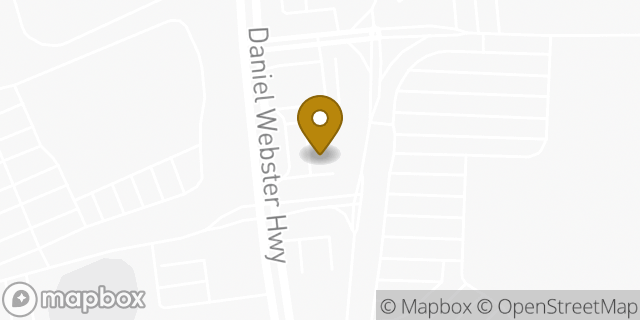 Map showing the location of Amazon Locker - Hake in Nashua, NH 03060