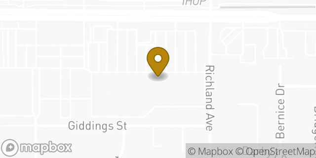 Map showing the location of Subway in Ceres, CA 95351