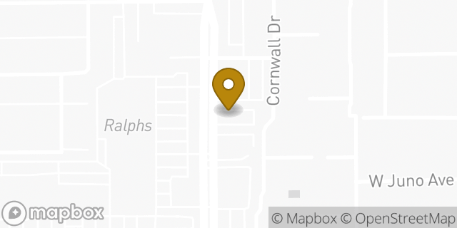 Map showing the location of Subway in Anaheim, CA 92804