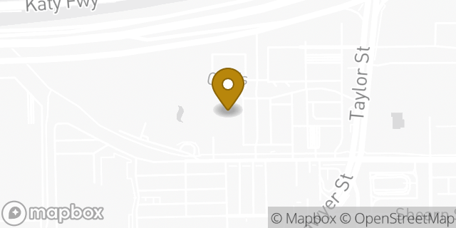 Map showing the location of Staples in Houston, TX 77007
