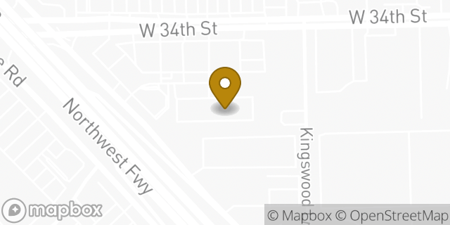 Map showing the location of La Quinta Inn & Suites by Wyndham Houston NW Brookhollow in Houston, TX 77092