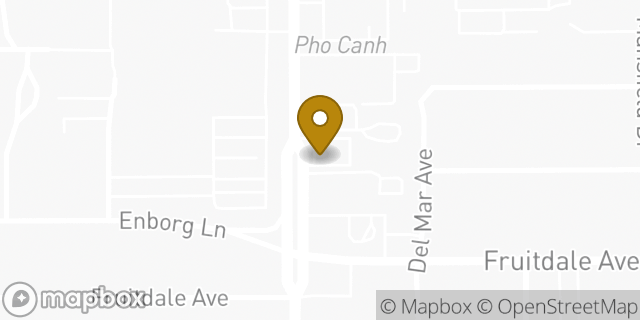 Map showing the location of Subway in San Jose, CA 95128