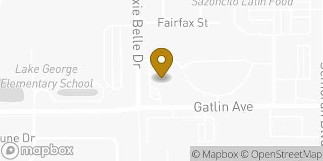 Map showing the location of ATM 7ELEVEN-FCTI in Orlando, FL