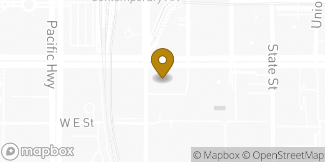 Map showing the location of Bank Of America in San Diego, CA 92101