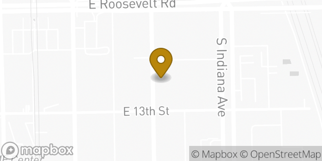 Map showing the location of The UPS Store in Chicago, IL 60605