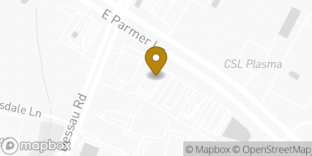 Map showing the location of E Parmer Ln & Dessau Rd in Austin, TX 78754