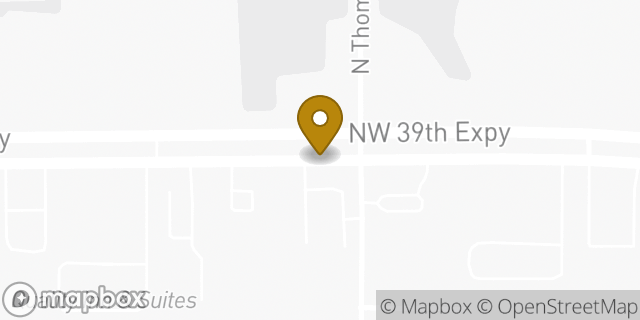 Map showing the location of Walmart in Oklahoma City, OK 14623