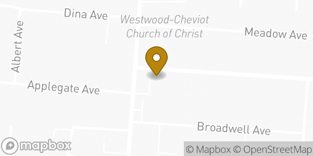 Map showing the location of ATM Udf in Cincinnati, OH 45211