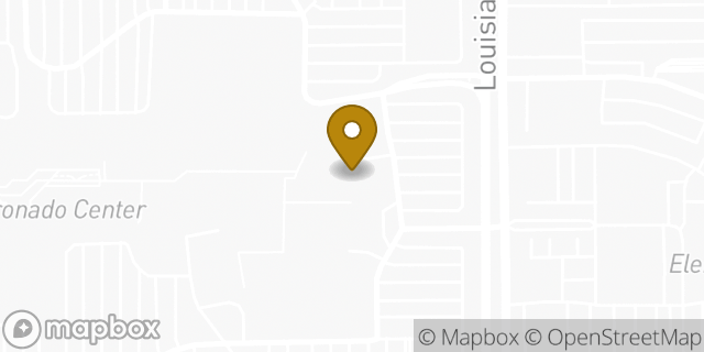 Map showing the location of LongHorn Steakhouse in Albuquerque, NM 87110